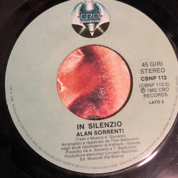 Alan Sorrenti - Credimi Non Voglio Perderti | CBO Records (CBNP 112) - 4