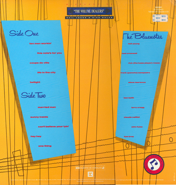 Neil Young & The Bluenotes - This Note's For You | Reprise Records (1592651) - main