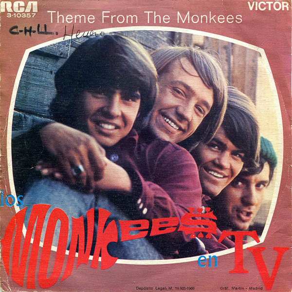 The Monkees - Theme From The Monkees | RCA Victor (3-10357) - main
