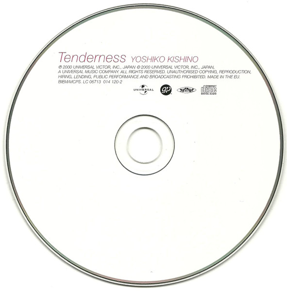 Yoshiko Kishino - Tenderness | Universal (014 120-2) - 3 Yoshiko Kishino - Tenderness | Universal (014 120-2) - 3