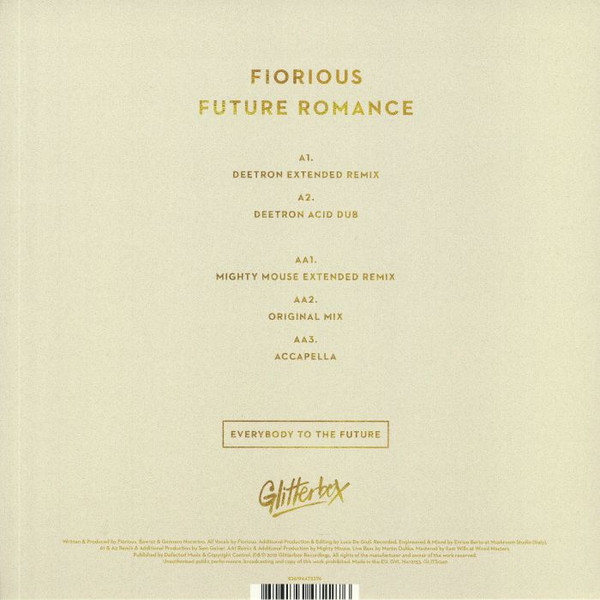 Fiorious - Future Romance | Glitterbox (GLITS040) - 2 Fiorious - Future Romance | Glitterbox (GLITS040) - 2
