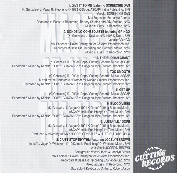 Masters At Work - The Album - New York Underground Vol. 4 | Ausfahrt (EFA 06317-26) - 3