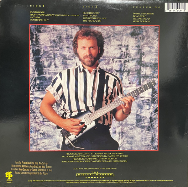 Daryl Stuermer - Steppin' Out | GRP (GR-9573) - 2 Daryl Stuermer - Steppin' Out | GRP (GR-9573) - 2