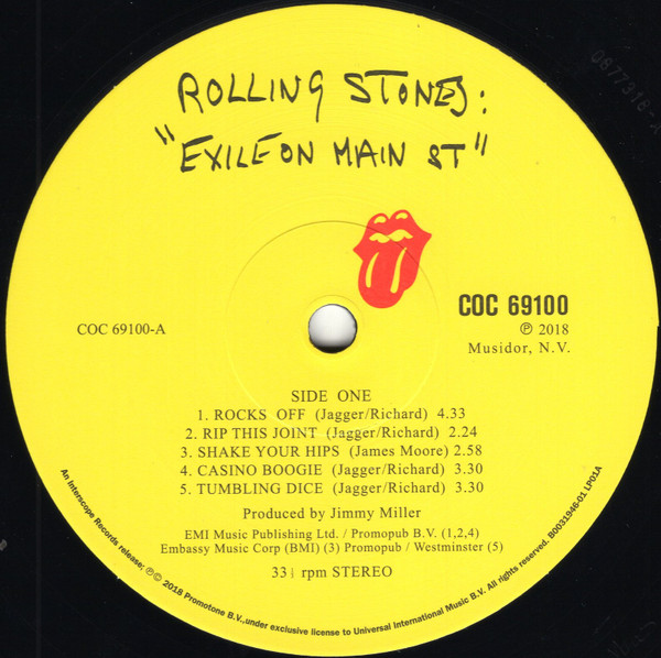 The Rolling Stones - Exile On Main St | Rolling Stones Records (B0031946-01) - 3 The Rolling Stones - Exile On Main St | Rolling Stones Records (B0031946-01) - 3