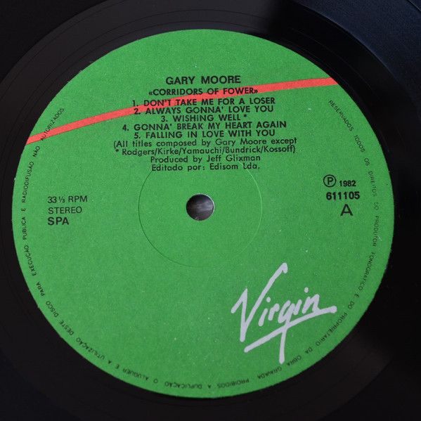 Gary Moore - Corridors Of Power | Virgin (611105) - 4