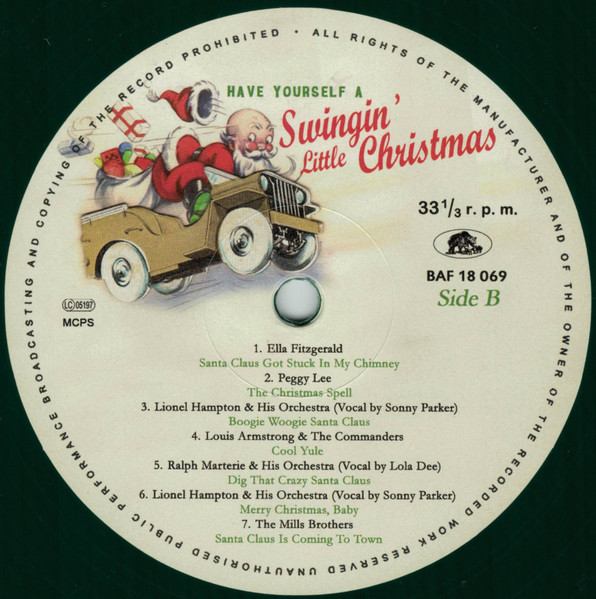 Various - Have Yourself A Swingin' Little Christmas  (14 Jazz And R&B Chestnuts For Your Holiday Season) | Bear Family Records (BAF 18069) - 4