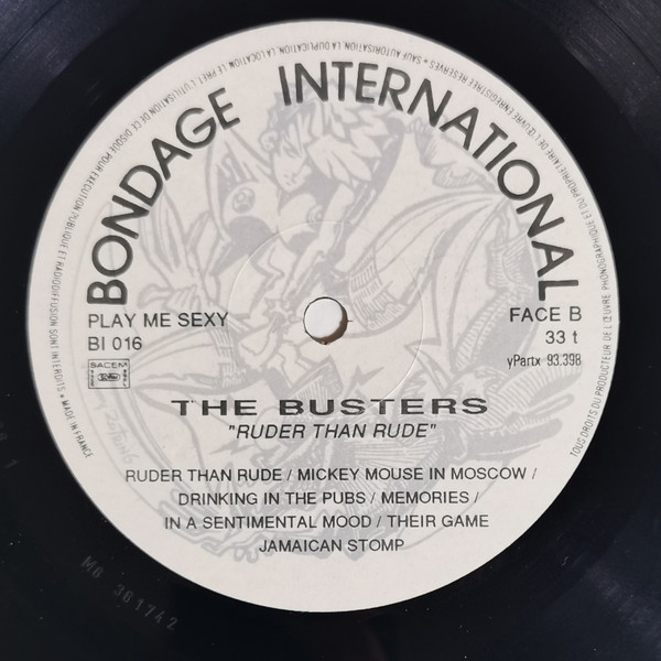 The Busters - Ruder Than Rude | Bondage International (BI 016) - 4 The Busters - Ruder Than Rude | Bondage International (BI 016) - 4