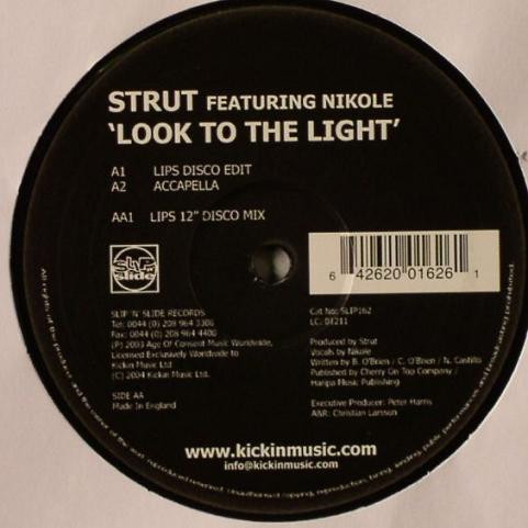 Strut - Look To The Light | Slip 'n' Slide (SLIP 162) - 3