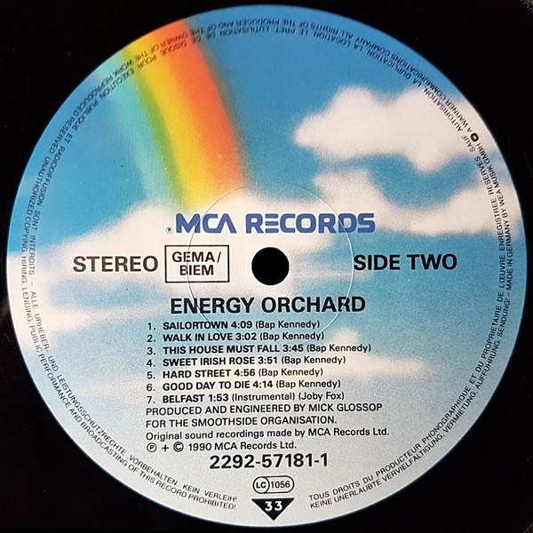 Energy Orchard - Energy Orchard | MCA Records (2292-57181-1) - 4