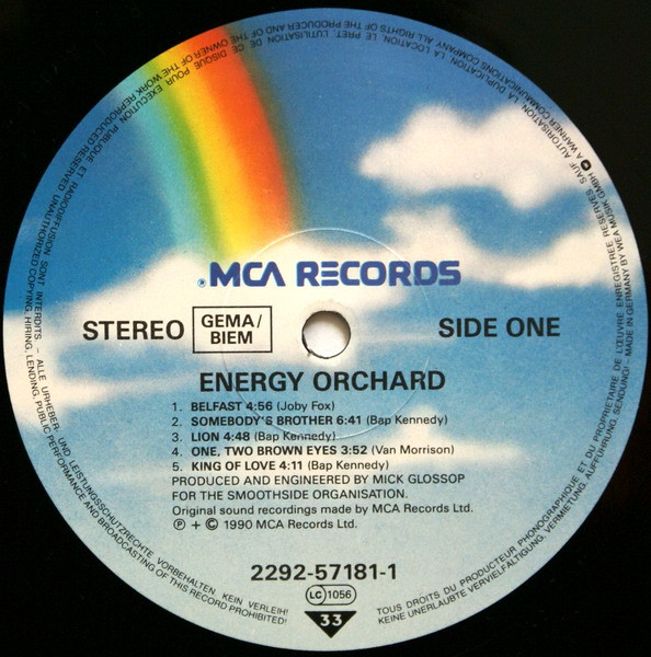 Energy Orchard - Energy Orchard | MCA Records (2292-57181-1) - 3