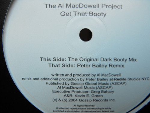 Al MacDowell - Get That Booty | Heavy Traxx Records (GP 2007)