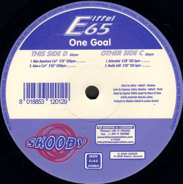 Eiffel 65 - Episode II | Skooby Records (SK012) - 4 Eiffel 65 - Episode II | Skooby Records (SK012) - 4