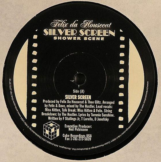 Felix Da Housecat - Silver Screen Shower Scene B/W Control Freaq | Cube Recordings (ZCUB-04) - 2