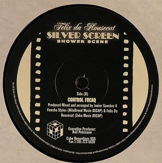 Felix Da Housecat - Silver Screen Shower Scene B/W Control Freaq | Cube Recordings (ZCUB-04) - 3