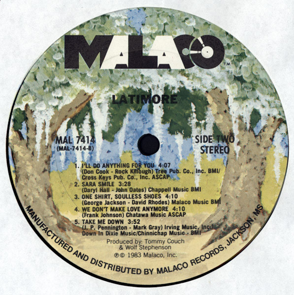 Latimore - I'll Do Anything For You | Malaco Records (MAL 7414) - 4 Latimore - I'll Do Anything For You | Malaco Records (MAL 7414) - 4