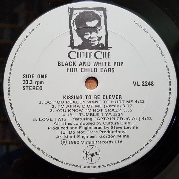 Culture Club - Kissing To Be Clever [Vinyl] | Virgin (VL 2248) - 3
