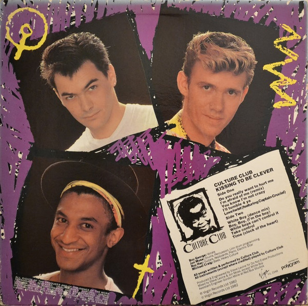 Culture Club - Kissing To Be Clever [Vinyl] | Virgin (VL 2248) - 2