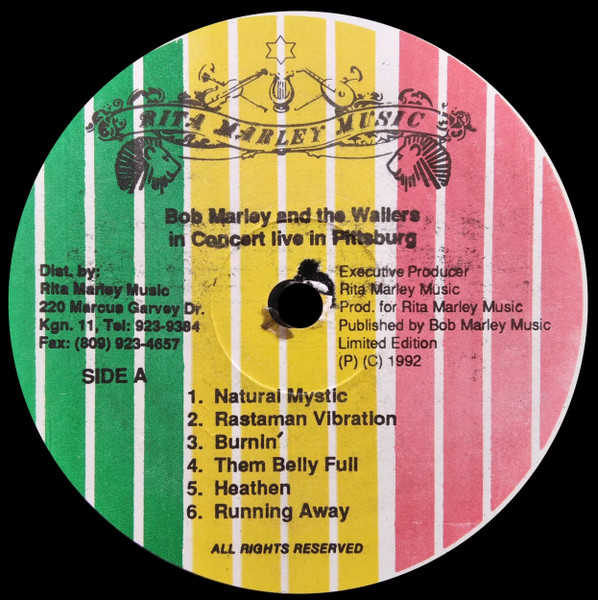 Bob Marley & The Wailers - Live Pittsburgh 9.23.80 | Rita Marley Music (none) - 3 Bob Marley & The Wailers - Live Pittsburgh 9.23.80 | Rita Marley Music (none) - 3