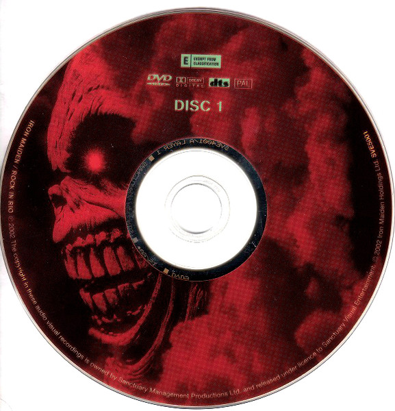 Iron Maiden - Rock In Rio | Sanctuary Visual Entertainment (SVE5001) - 3 Iron Maiden - Rock In Rio | Sanctuary Visual Entertainment (SVE5001) - 3