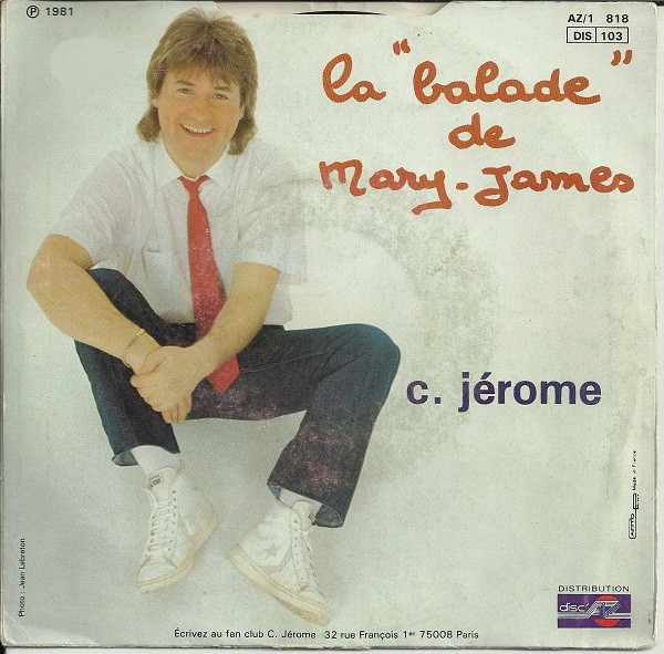 C. Jérôme - J't'aime | Disc'Az (AZ/1 818) - 2