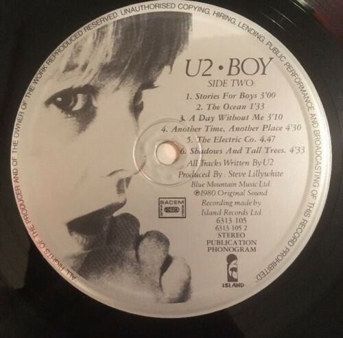U2 - Boy | Island Records (6313 105) - 4 U2 - Boy | Island Records (6313 105) - 4