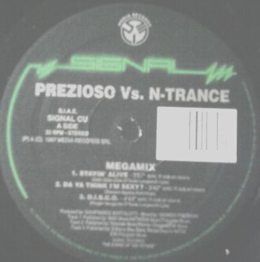 Prezioso Vs. N-Trance - Megamix | Signal (SIGNAL CU) - 3