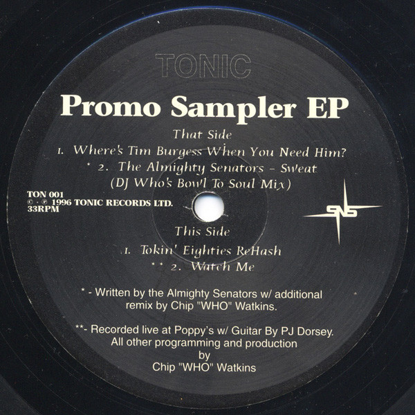 Various - Tonic Promo Sampler EP | Tonic Records (TON 001)