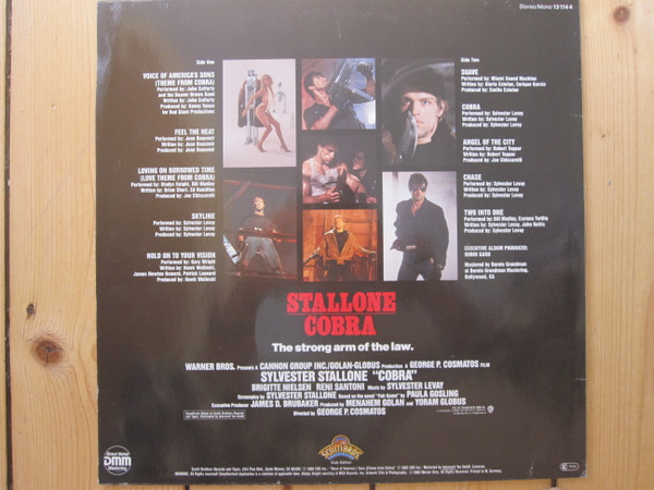 Various - Cobra (Original Motion Picture Soundtrack) | Scotti Bros. Records (131144) - 3
