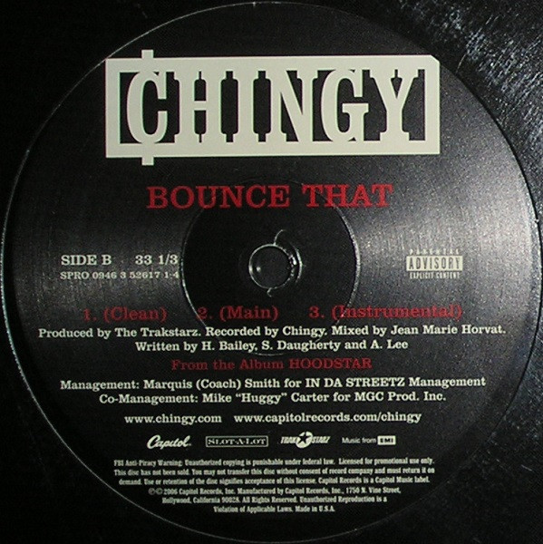 Chingy - Nike Aurr's & Crispy Tee's | Capitol Records (SPRO 0946 3 52617 1 4) - 3