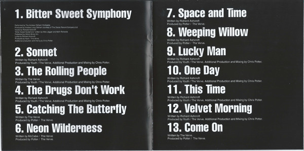 The Verve - Urban Hymns | Virgin Music Canada (7243 8 44913 2 1) - 4 The Verve - Urban Hymns | Virgin Music Canada (7243 8 44913 2 1) - 4