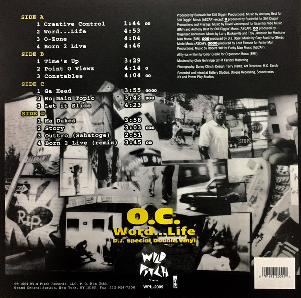 O.C. - Word...Life | Wild Pitch Records (WPL-2009) - 2 O.C. - Word...Life | Wild Pitch Records (WPL-2009) - 2