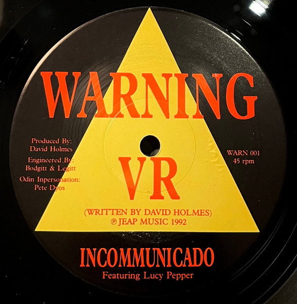 Incommunicado Featuring Lucy Pepper - VR / Stormtrooper / Sideffect | Warning Records (WARN 001) - main Incommunicado Featuring Lucy Pepper - VR / Stormtrooper / Sideffect | Warning Records (WARN 001) - main
