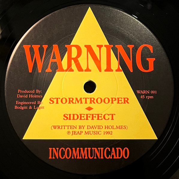 Incommunicado Featuring Lucy Pepper - VR / Stormtrooper / Sideffect | Warning Records (WARN 001) - 2 Incommunicado Featuring Lucy Pepper - VR / Stormtrooper / Sideffect | Warning Records (WARN 001) - 2
