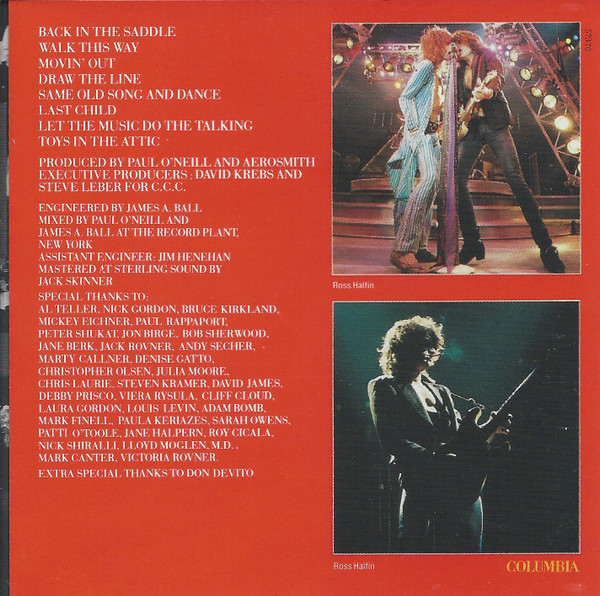 Aerosmith - Classics Live! II [CD] | Columbia (WCK 57370) - 4