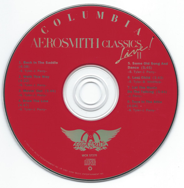 Aerosmith - Classics Live! II [CD] | Columbia (WCK 57370) - 3