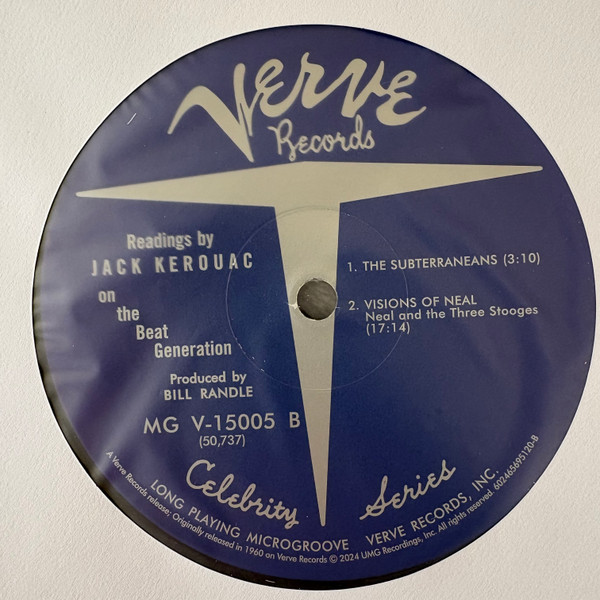 Jack Kerouac - Readings By Jack Kerouac On The Beat Generation | Verve Records (MG V-15005) - 4