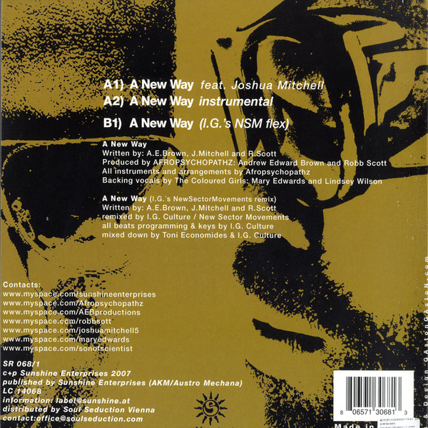 Afropsychopathz - A New Way | Sunshine Enterprises (SR068/1) - 2 Afropsychopathz - A New Way | Sunshine Enterprises (SR068/1) - 2