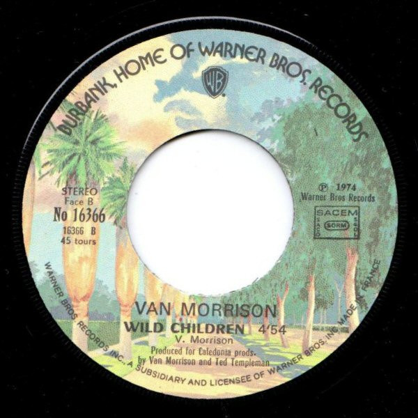 Van Morrison - "Live" Gloria | Warner Bros. Records (16 366) - 4