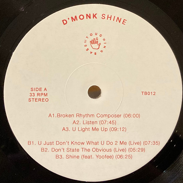 D'monK - Shine | Touching Bass (TB012) - 2