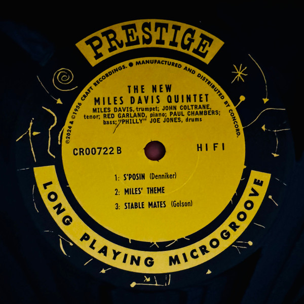The Miles Davis Quintet - Miles | Prestige (CR00722) - 4
