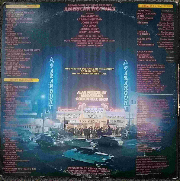 The Original Soundtrack Album From The Paramount Motion Picture "American Hot Wax"