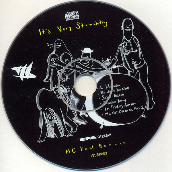 MC Paul Barman - It's Very Stimulating | WordSound (WSEP003) - 3
