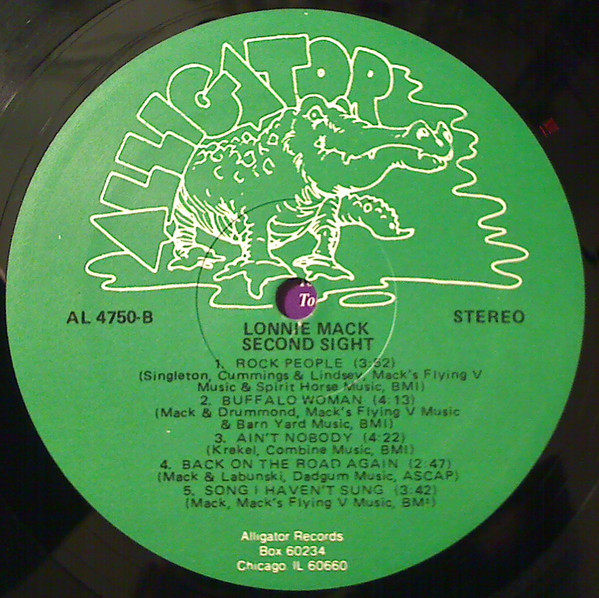 Lonnie Mack - Second Sight | Alligator Records (AL 4750) - 4 Lonnie Mack - Second Sight | Alligator Records (AL 4750) - 4