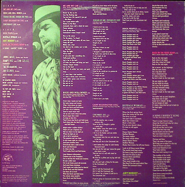 Lonnie Mack - Second Sight | Alligator Records (AL 4750) - 2 Lonnie Mack - Second Sight | Alligator Records (AL 4750) - 2