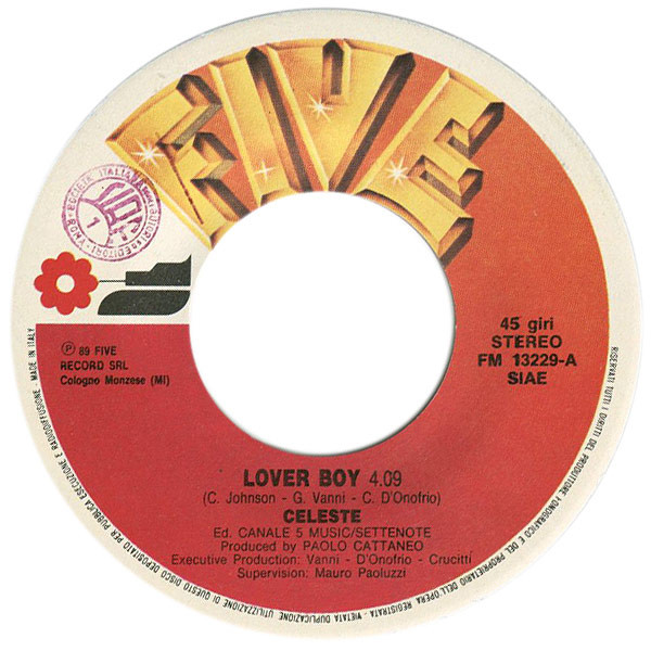 Celeste Johnson - Lover Boy | Five (FM 13229) - 3 Celeste Johnson - Lover Boy | Five (FM 13229) - 3