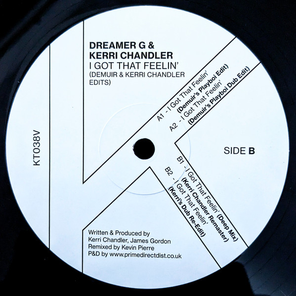 Dreamer G & Kerri Chandler - I Got That Feelin' (Demuir & Kerri Chandler Edits) | Kaoz Theory (KT038V)