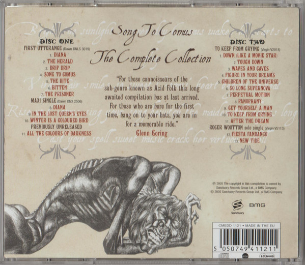 Comus - Song To Comus (The Complete Collection) CD | BMG (CMEDD 1121) - 2