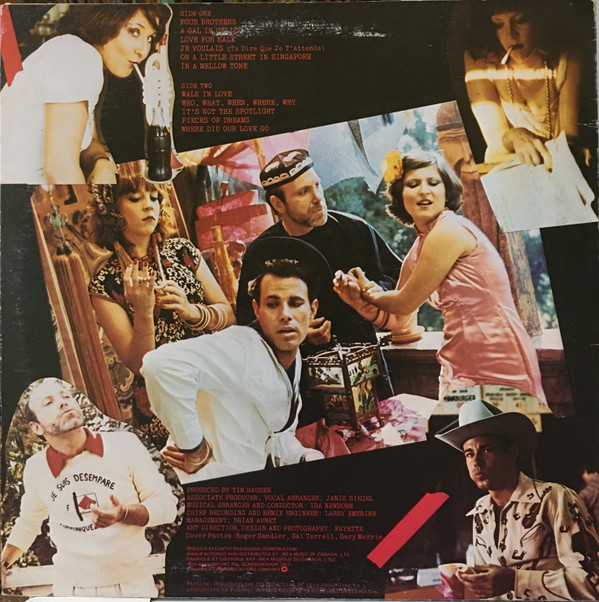 The Manhattan Transfer - Pastiche | Atlantic (KSD 19163) - 2 The Manhattan Transfer - Pastiche | Atlantic (KSD 19163) - 2