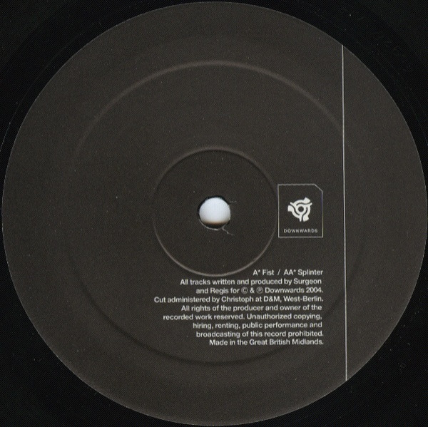 British Murder Boys - BMB4 - Fist / Splinter | Downwards (LINO032) - 2