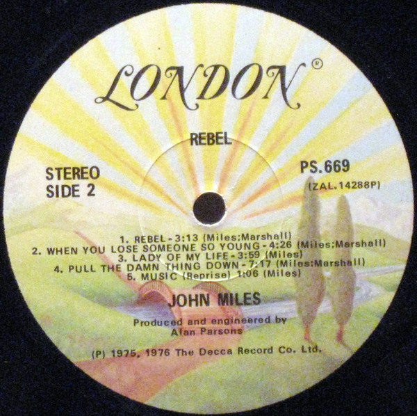 John Miles - Rebel | London Records (PS 669) - 4 John Miles - Rebel | London Records (PS 669) - 4